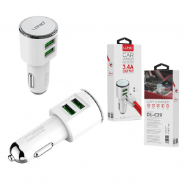 LDNIO 2PORT CAR CHARGER 3.4A DL-C29 IPH6