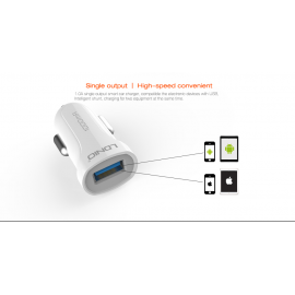LDNIO SMART CAR CHARGER 1A DL-C17 MICRO
