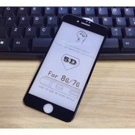 GLASS COLOUR FULL SCREEN 5D IPHONE 7/IPHONE 8