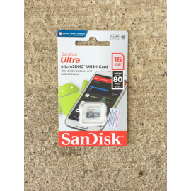 MEMORY CARD SANDISK ULTRA 16GB