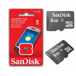 MEMORY CARD SANDISK MICRO SDHC 8GB