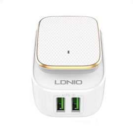 LDNIO 2PORT ADAPTOR W/LED LAMP A2205 MICRO