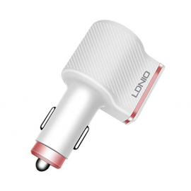 LDNIO 3PORT CAR CHARGER 4.2A CM12