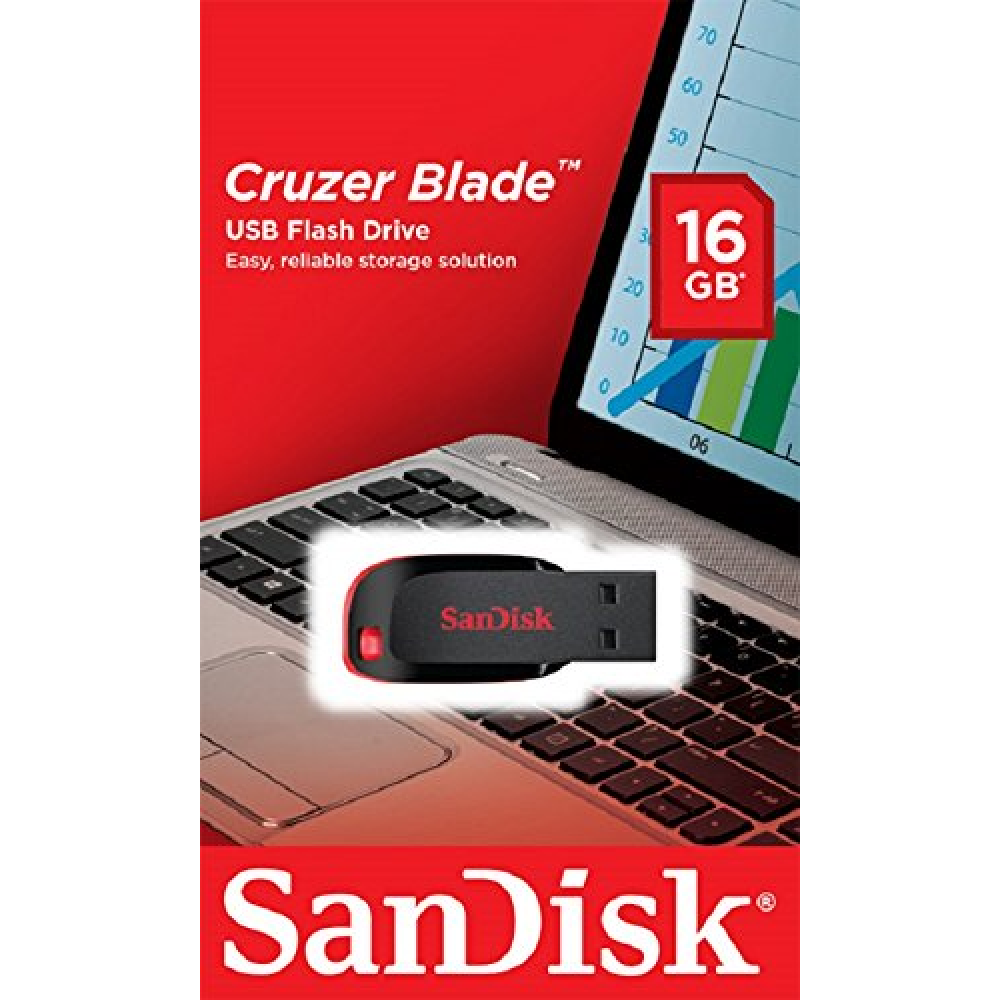 PENDRIVE SANDISK CRUZER BLADE 16GB