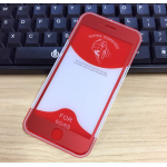 GLASS RED SCREEN PRINTING BELTBOTTOM PLATE IPHONE 6