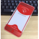 GLASS RED SCREEN PRINTING BELTBOTTOM PLATE IPHONE 6+