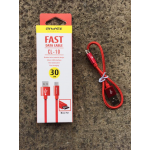 CABLE AWEI CL10 MICRO [30CM] (RED)