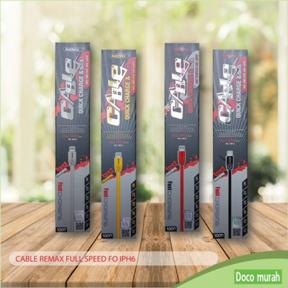 CABLE REMAX FULL SPEED FOR IPH6 [1M] (WHT)
