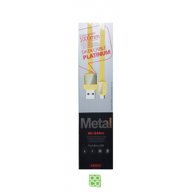 CABLE REMAX METAL RC-044m MICRO (GOL)