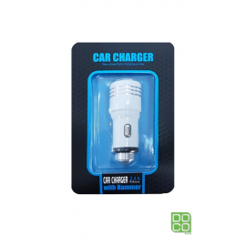 IN CAR CHARGER CP HAMMER (WHT)