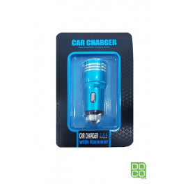 IN CAR CHARGER CP HAMMER (BLU)