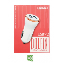 IN CAR CHARGER REMAX DOLFIN 2USB RCC206 (PIN)