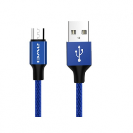 CABLE AWEI CL50 MICRO (BLU)