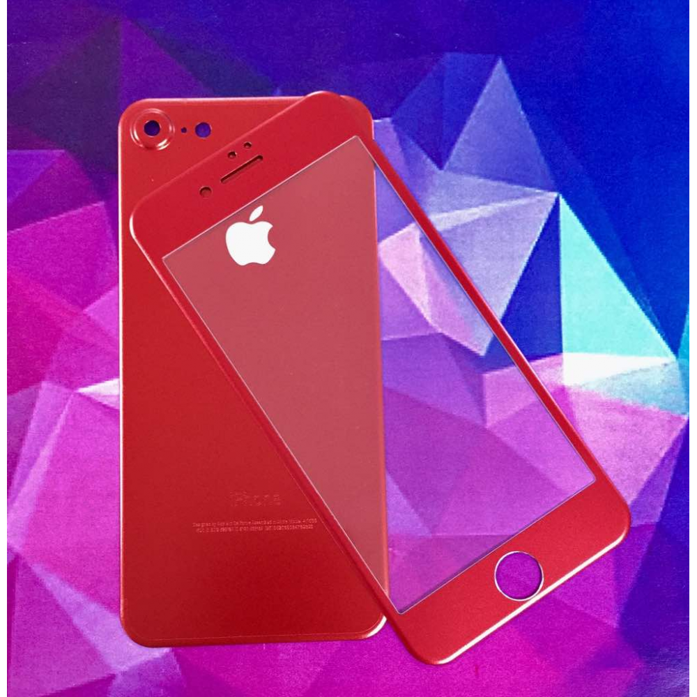 GLASS TITANIUM ALLOY IPHONE 7/IPHONE 8 (RED)