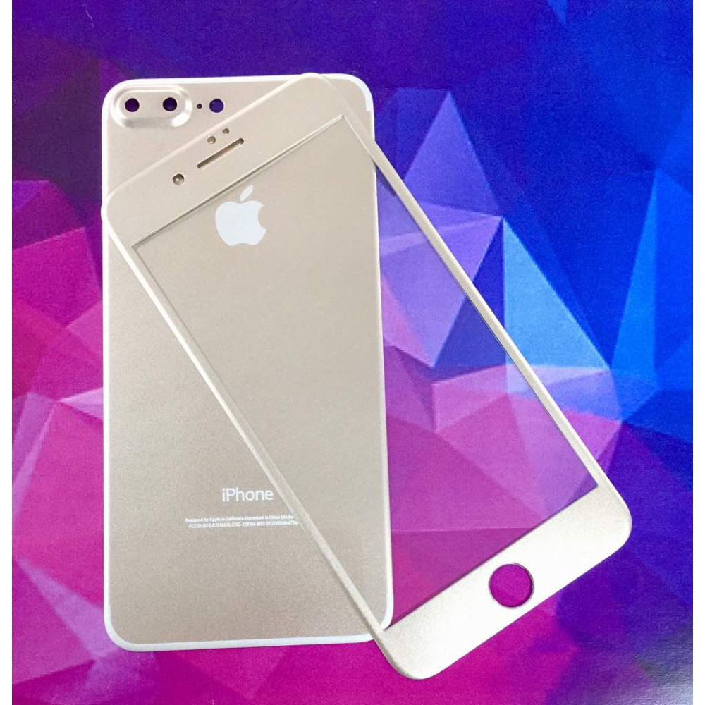 GLASS TITANIUM ALLOY IPHONE 7+/IPHONE 8+ (GOL)