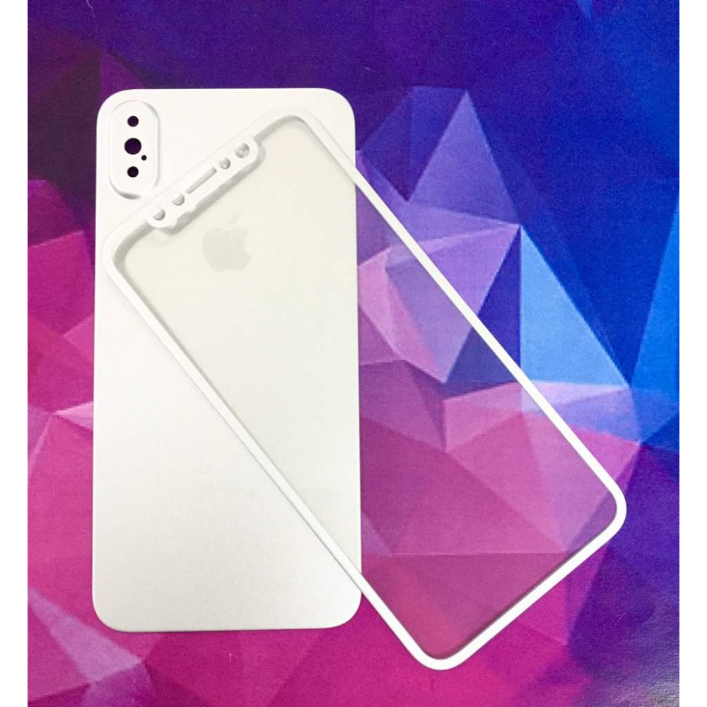 GLASS TITANIUM ALLOY IPHONE X (SIL)