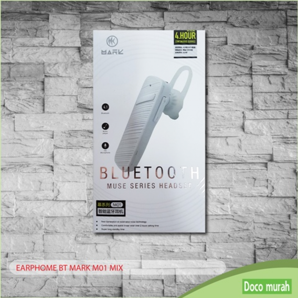 EARPHONE BT MARK M01 MIX (WHT)