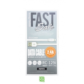 CABLE REMAX FAST DATA PRO RC-129i IPH6 (WHT)