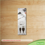 CABLE REMAX LESU RC-050i IPH6 (BLK)