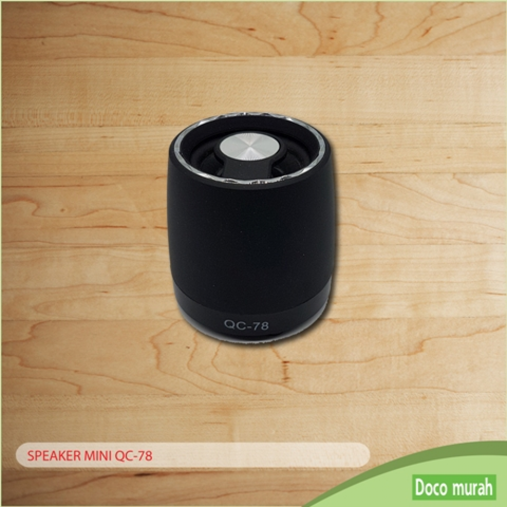 SPEAKER MINI QC-78 (BLK)