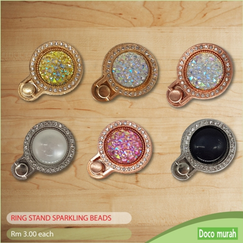 RING STAND SPARKLING BEADS