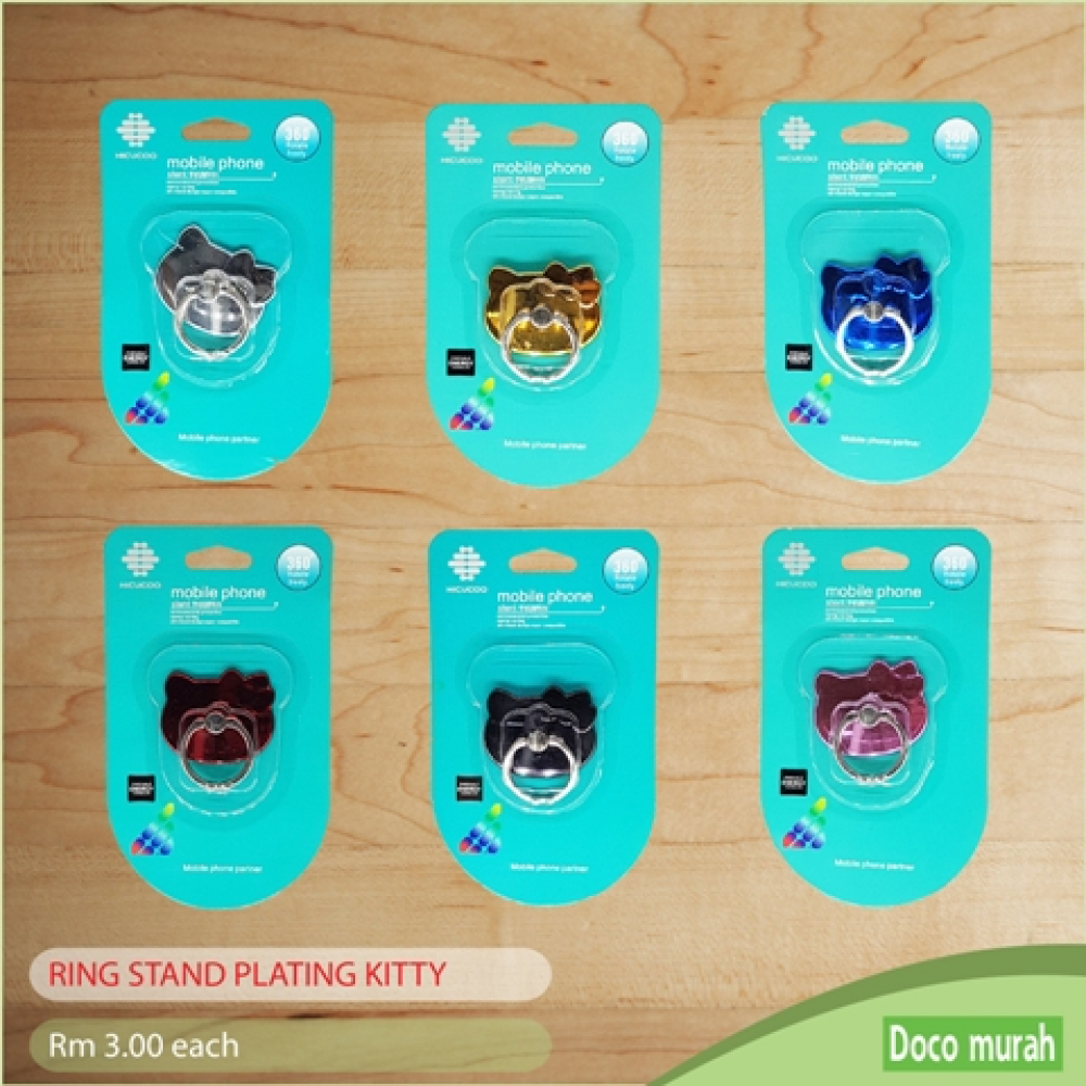 RING STAND PLATING KITTY SHAPE