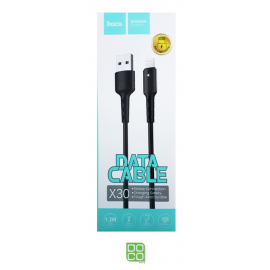 CABLE HOCO X30 IPH6 [1.2M] (BLK)