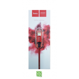 CABLE HOCO X14 IPH6 (RED)