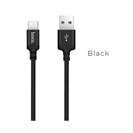 CABLE HOCO X14 TYPE-C (BLK)