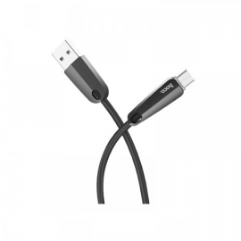 CABLE HOCO SMART POWER OFF U35 [1.2M] MICRO (BLK)