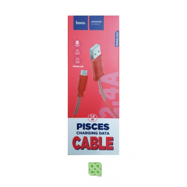 CABLE HOCO X24 MICRO (RED)
